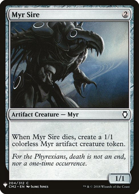 Myr Sire (PLST) (CM2-204)