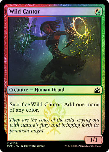 Wild Cantor (rvr) (239) / Foil