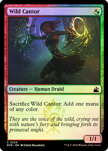 Wild Cantor (rvr) (239) / Foil