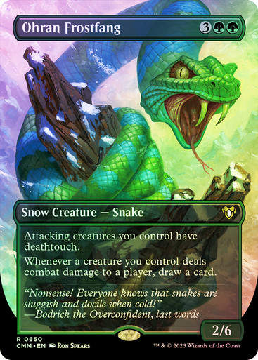 Ohran Frostfang (cmm) / Borderless / Foil
