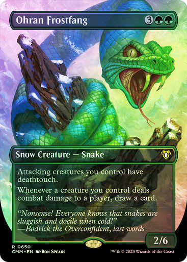 Ohran Frostfang (cmm) / Borderless / Foil