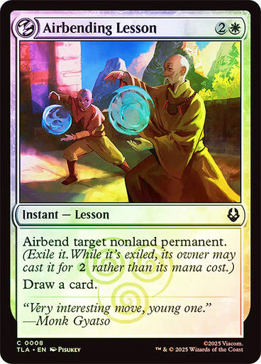 Airbending Lesson (TLA) (8) / Foil