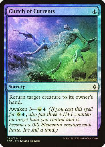 Clutch of Currents (BFZ) (72) / Foil