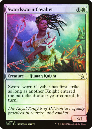 Swordsworn Cavalier (mom) / Foil