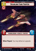 Disabling Fang Fighter (Hyperspace) (SOR_#425)