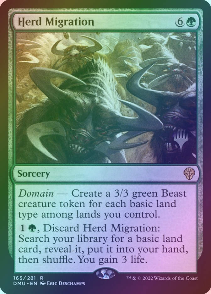 Herd Migration (PDMU) (165p) / Foil