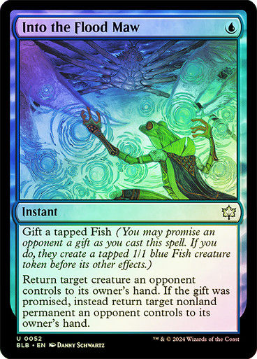 Into the Flood Maw (blb) (52) / Foil