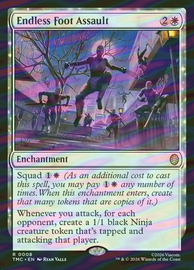 Endless Foot Assault (TMC) (8) / Surge Foil