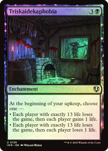 Triskaidekaphobia (INR) (136) / Foil