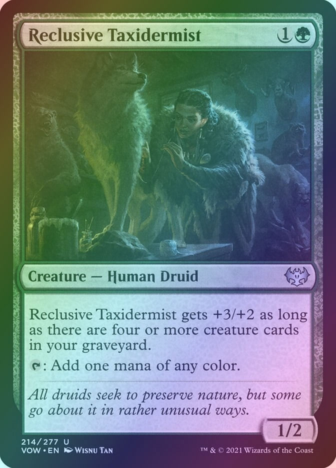 Reclusive Taxidermist (VOW) (214) / Foil
