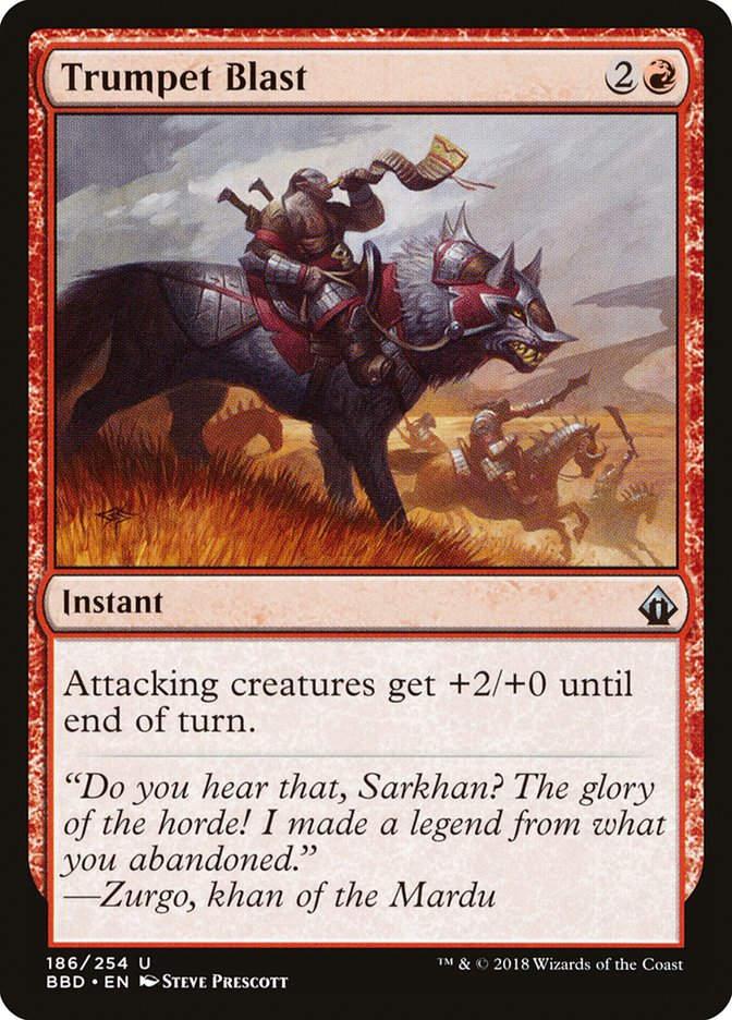 Trumpet Blast (BBD) (186) / Foil