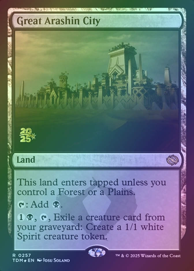 Great Arashin City (PTDM) (257s) / Foil