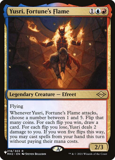 Yusri, Fortune's Flame (PLST) (MH2-218)
