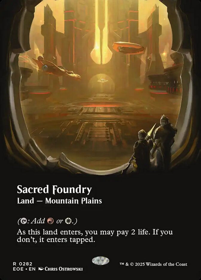Sacred Foundry (EOE) (282) / Borderless / Extended Art
