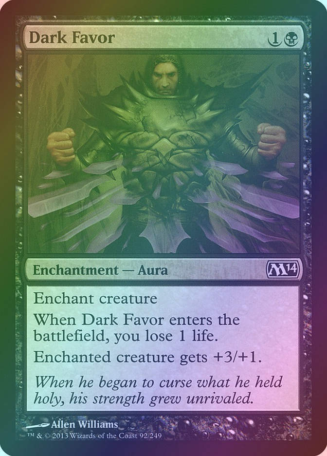 Dark Favor (M14) (92) / Foil