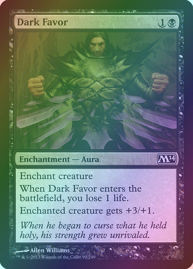 Dark Favor (M14) (92) / Foil