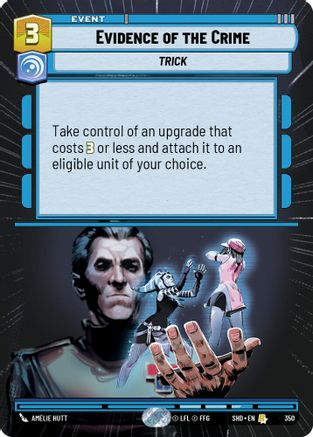 Evidence of the Crime (Hyperspace) (SHD_#350) / Foil
