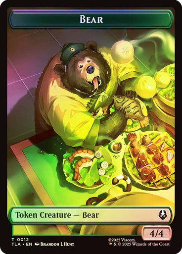 Bear // Food (TTLA) / Foil — cara 1 de 2