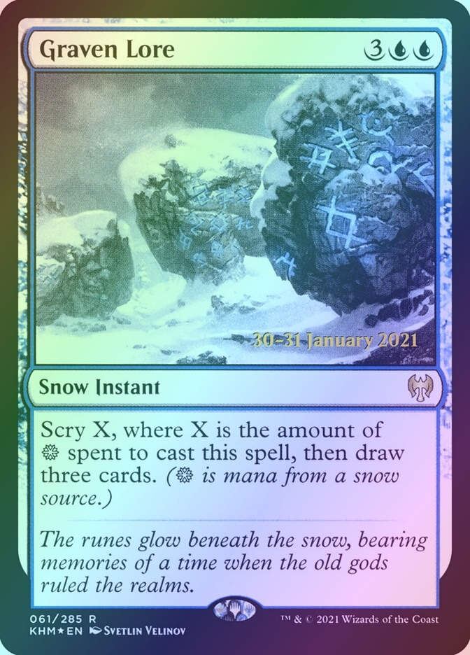 Graven Lore (PKHM) (61s) / Foil