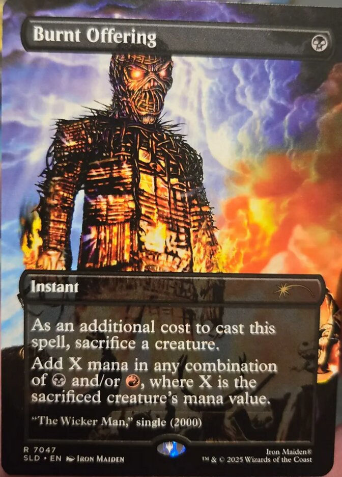Burnt Offering (SLD) (7047) / Borderless / Foil