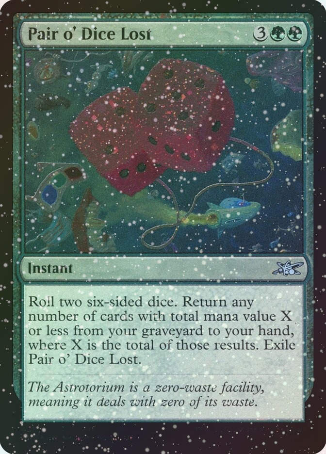 Pair o' Dice Lost (UNF) (435) / Galaxy Foil