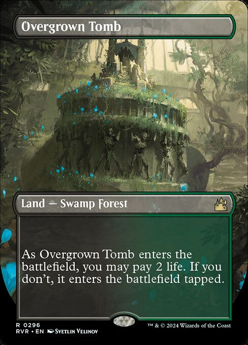 Overgrown Tomb (rvr) (296) / Borderless