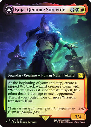 Kuja, Genome Sorcerer // (FIN) (497) / Extended Art / Foil