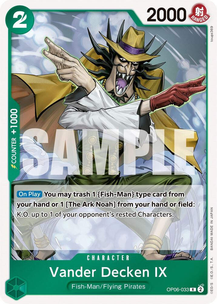 Vander Decken IX (OP06-033) / Foil