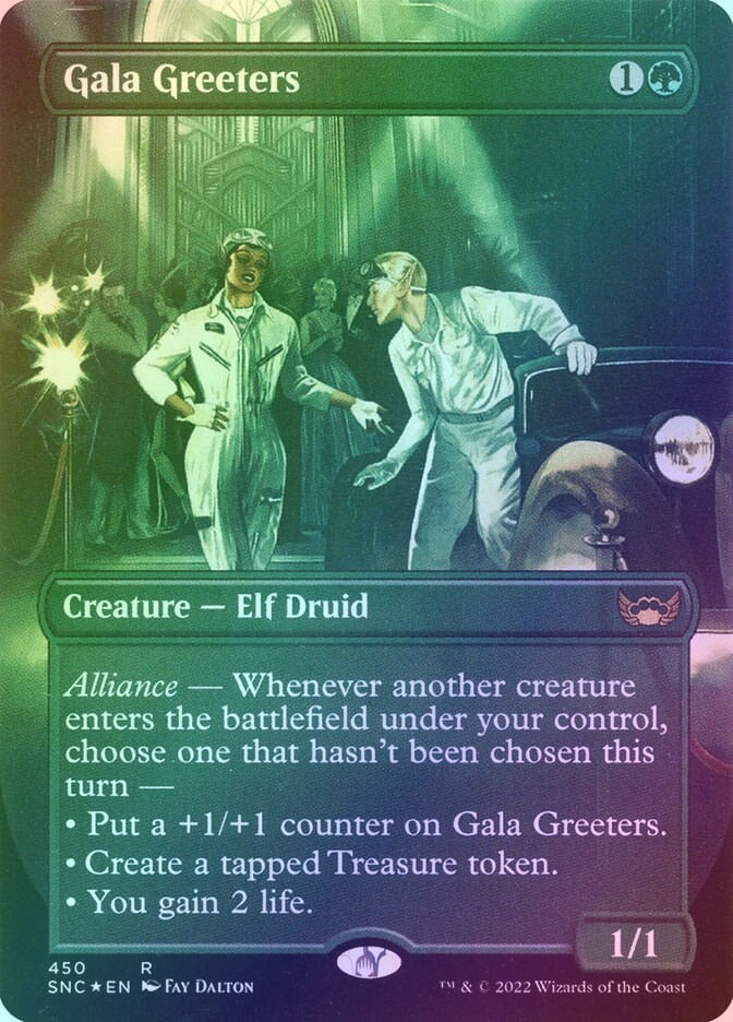 Gala Greeters (SNC) (450) / Borderless / Foil