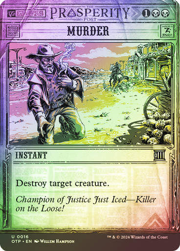 Murder (otp) (16) / Foil