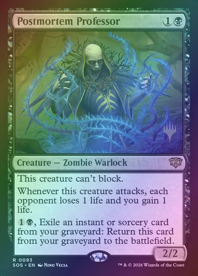 Postmortem Professor (PSOS) (93p) / Foil