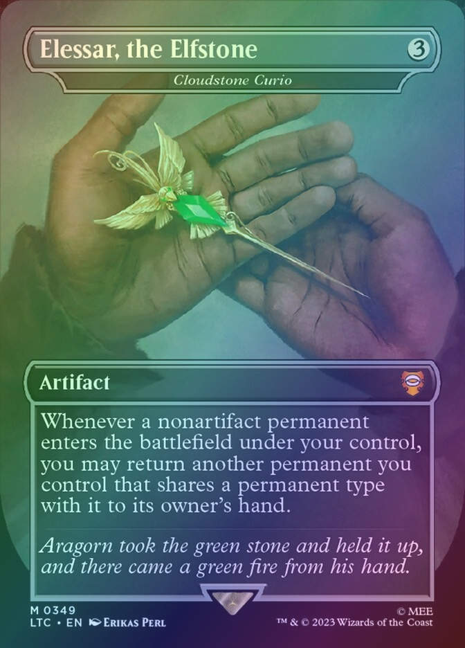 Cloudstone Curio (LTC) (349) / Borderless / Foil