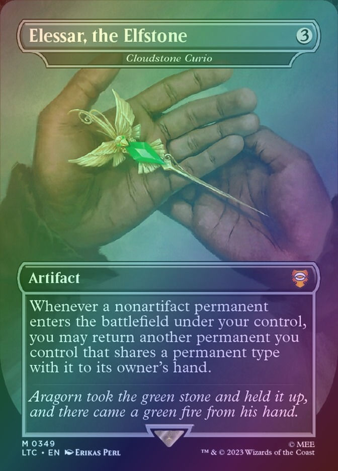 Cloudstone Curio (LTC) (349) / Borderless / Foil