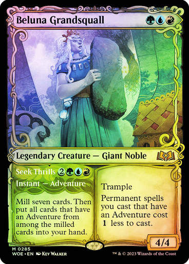Beluna Grandsquall // Seek Thrills (woe) / Showcase Foil