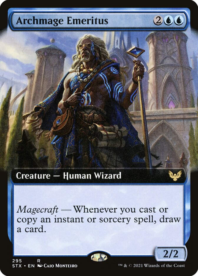 Archmage Emeritus (STX) (295) / Extended Art