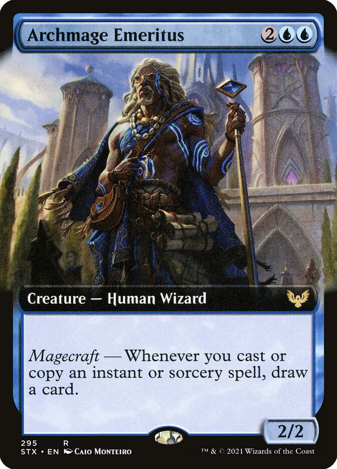 Archmage Emeritus (STX) (295) / Extended Art