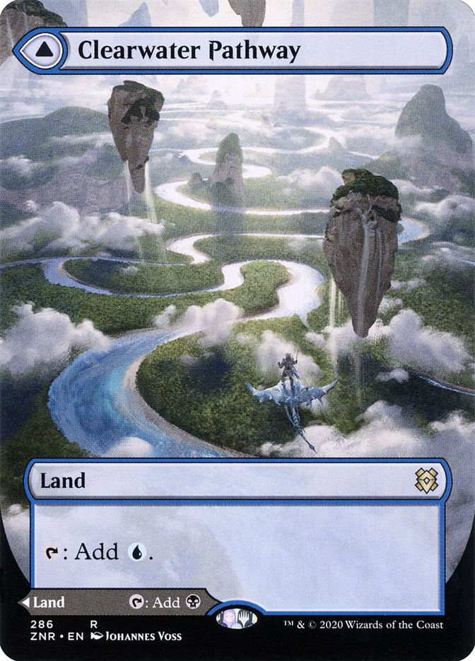 Clearwater Pathway // Murkwater Pathway (ZNR) (286) / Borderless — cara 1 de 2