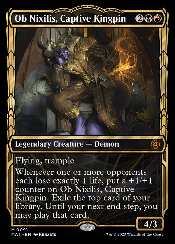 Ob Nixilis, Captive Kingpin (MAT) / Showcase