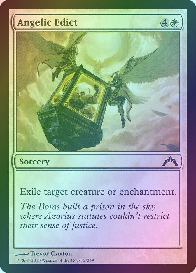 Angelic Edict (GTC) (2) / Foil