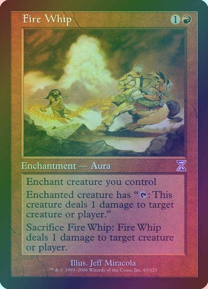 Fire Whip (TSB) (63) / Foil