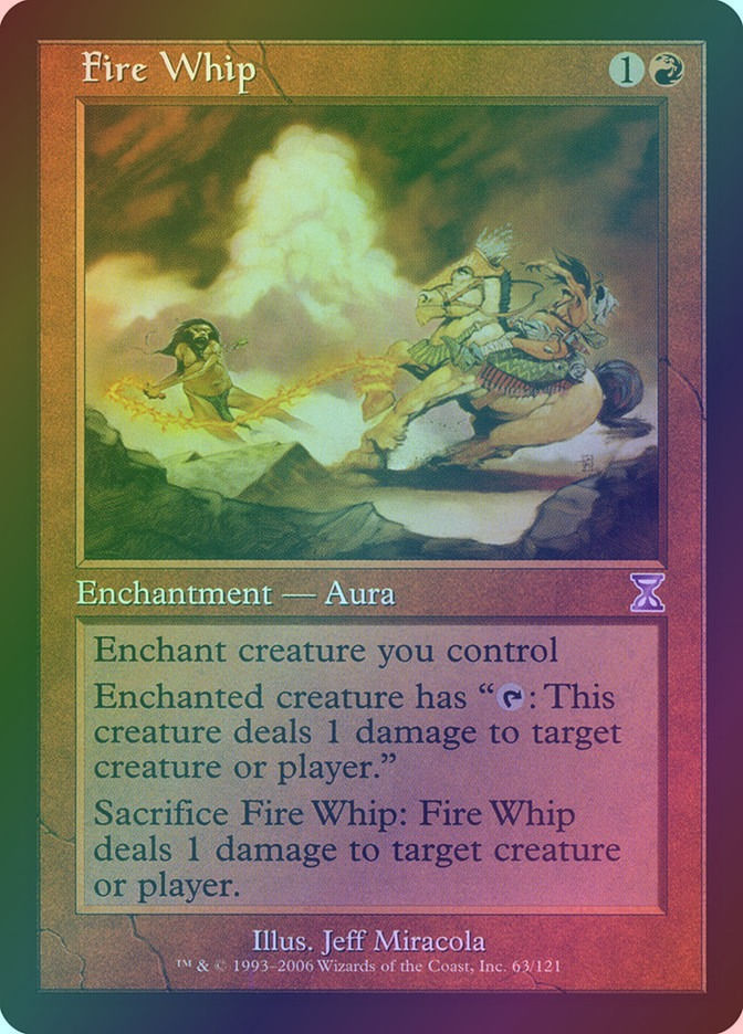 Fire Whip (TSB) (63) / Foil