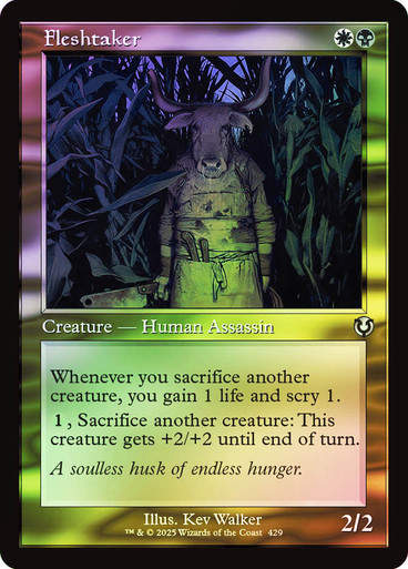 Fleshtaker (INR) (429) / Foil Retro