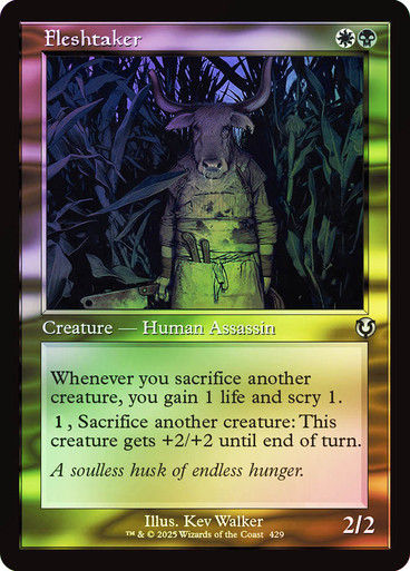 Fleshtaker (INR) (429) / Foil Retro