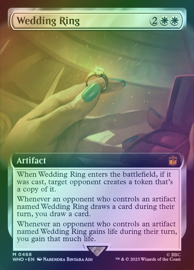 Wedding Ring (WHO) (468) / Extended Art / Foil