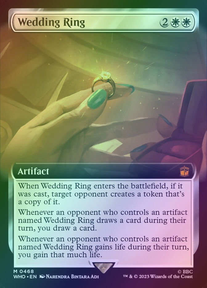 Wedding Ring (WHO) (468) / Extended Art / Foil