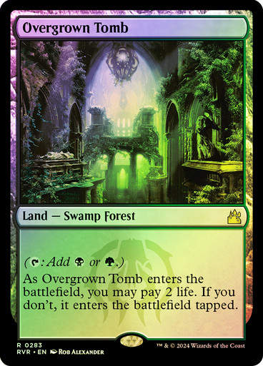 Overgrown Tomb (rvr) (283) / Foil