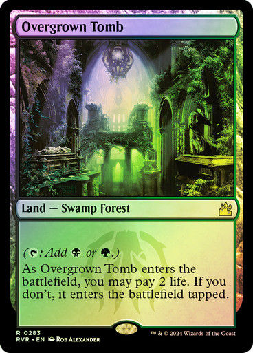 Overgrown Tomb (rvr) (283) / Foil