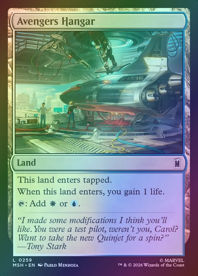 Avengers Hangar (MSH) (259) / Foil