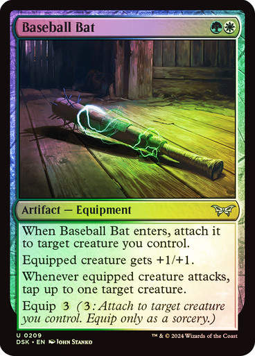 Baseball Bat (DSK) (209) / Foil