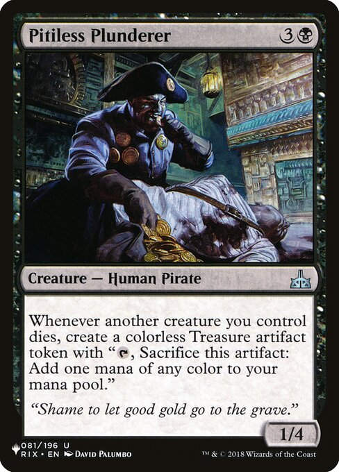 Pitiless Plunderer (PLST) (RIX-81)